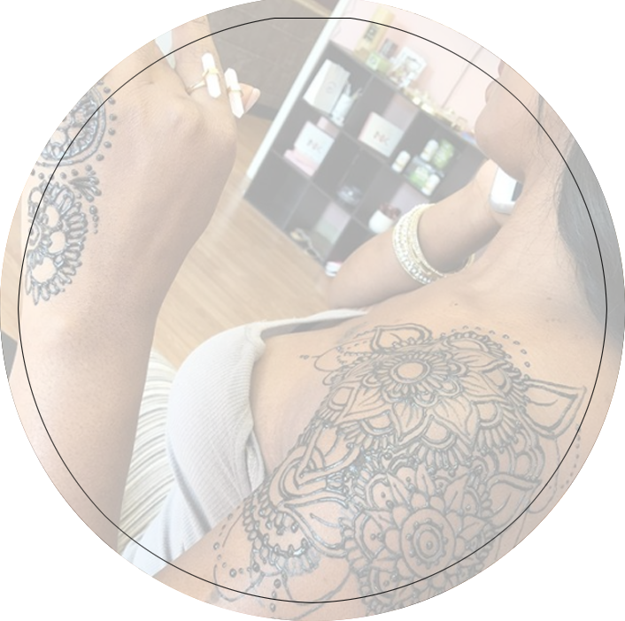 Mehndi Design Shoulderand Arm PNG Image