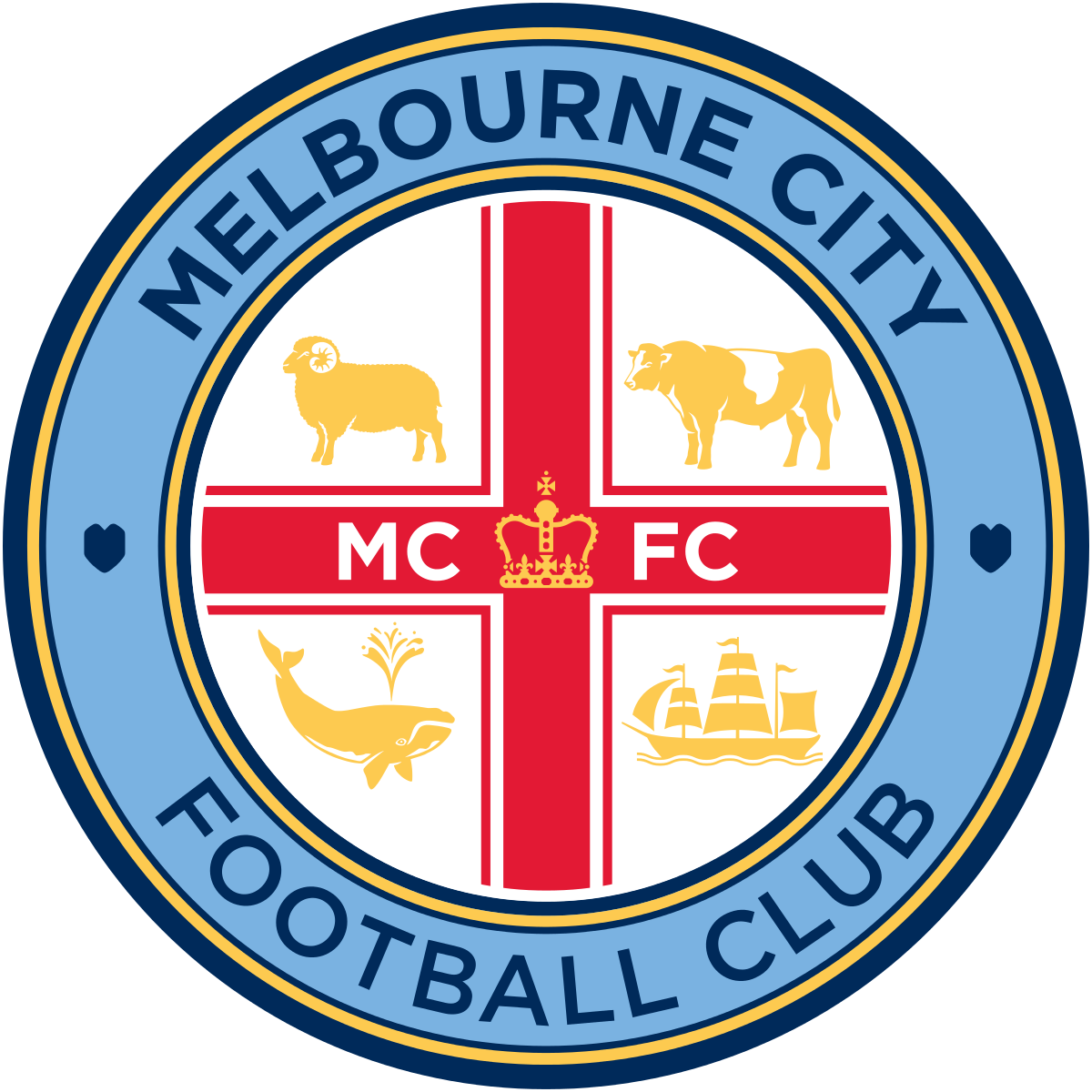 Melbourne City F C Logo PNG Image