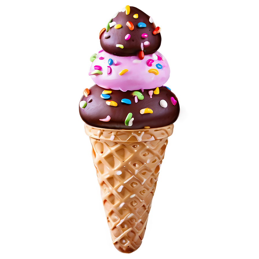 Melting Ice Cream Cone Png 74 PNG Image