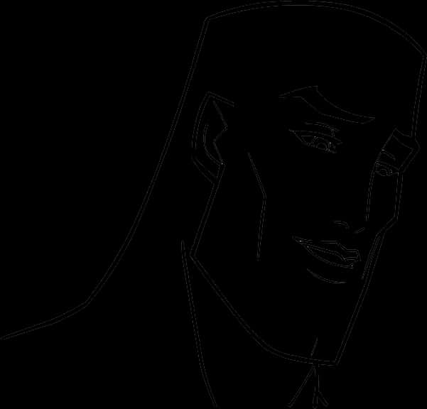 Meme Face Outline PNG Image