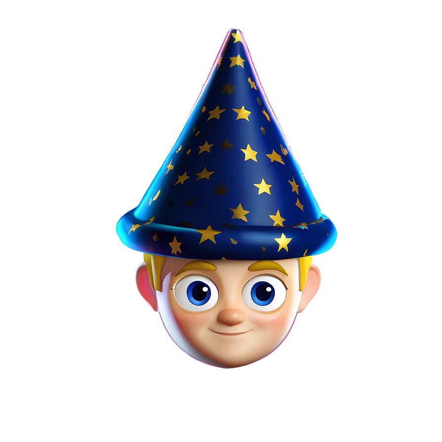 Memoji In Wizard Hat Png Ela PNG Image