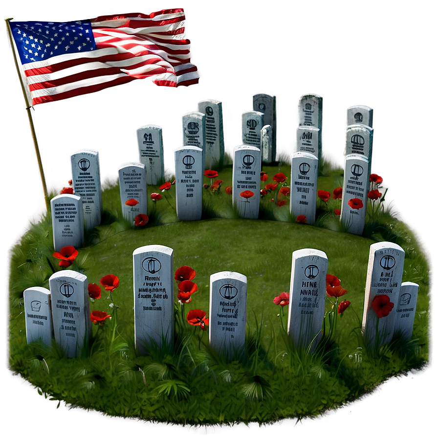 Memorial Day Flanders Field Png 8 PNG Image