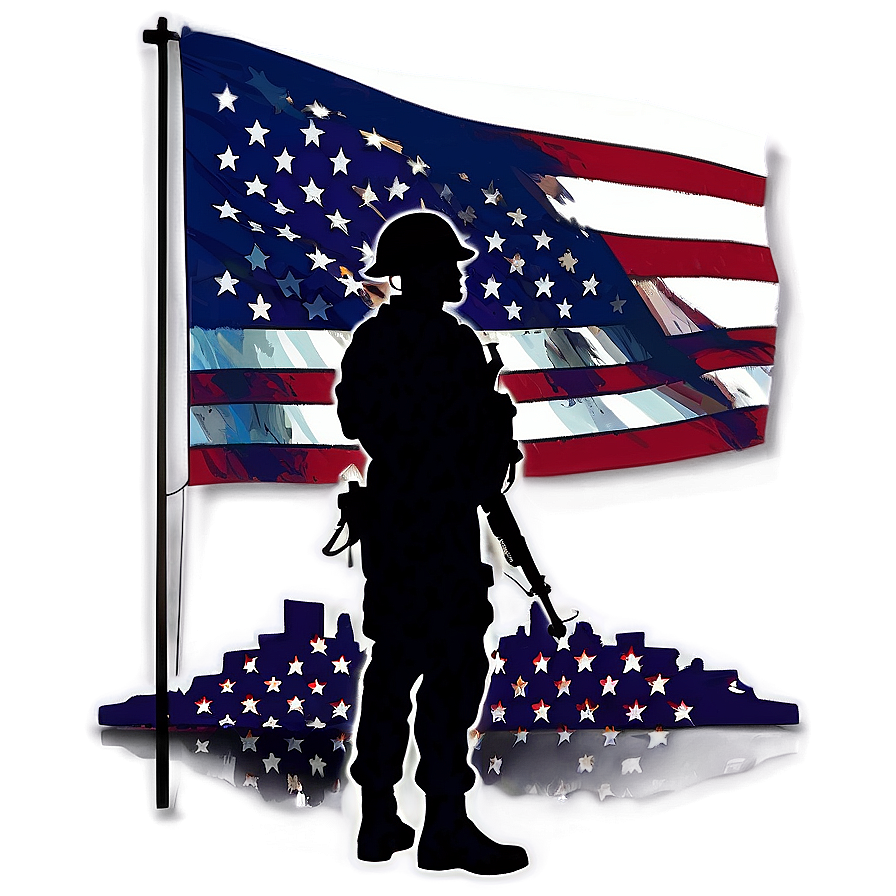 Memorial Day Soldier Silhouette Png 86 PNG Image