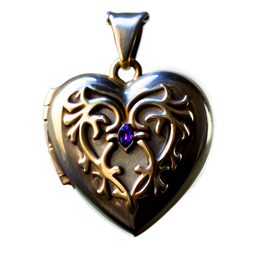 Memorial Heart Locket Png Ksy51 PNG Image