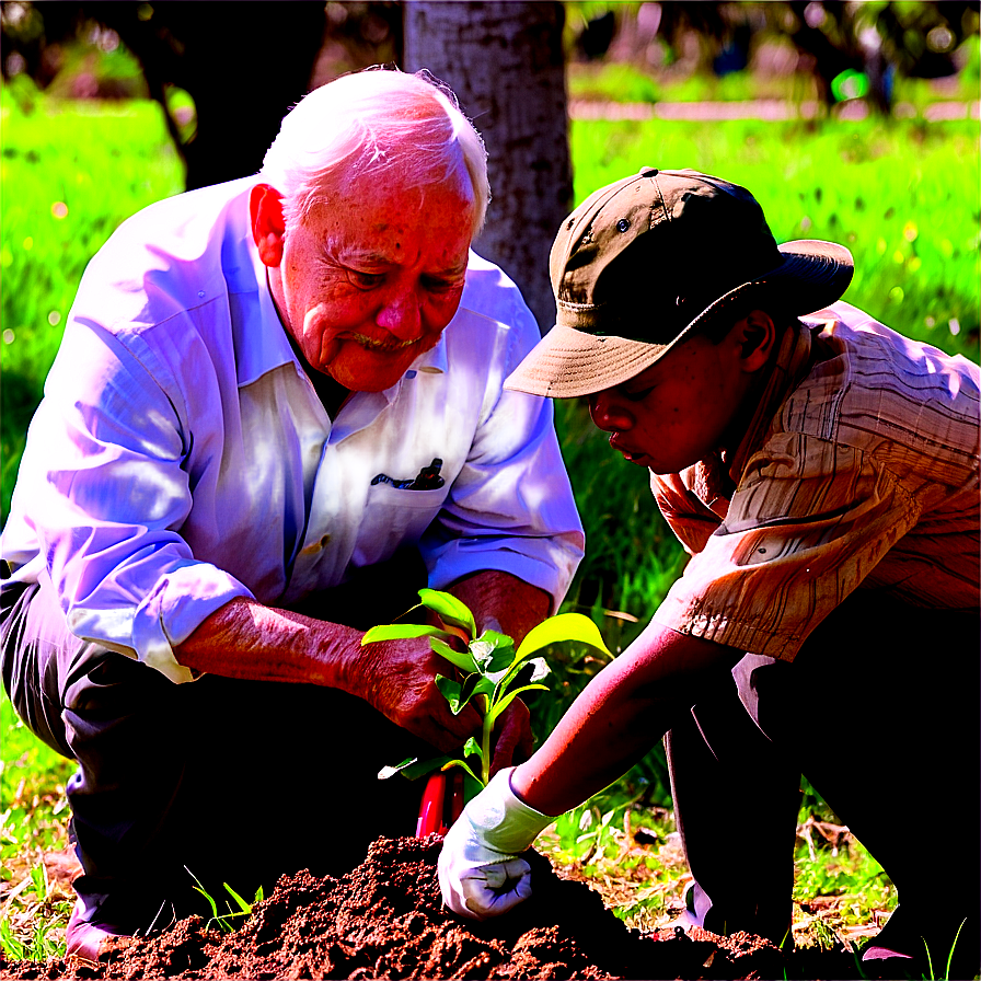 Memorial Tree Planting Png Yem69 PNG Image