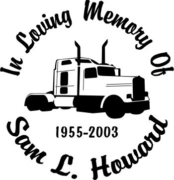 Memorial Truck Graphic19552003 PNG Image