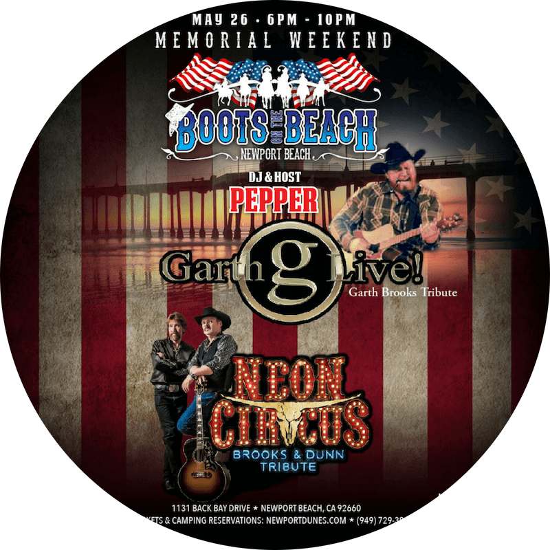 Memorial Weekend Tribute Concert Flyer PNG Image