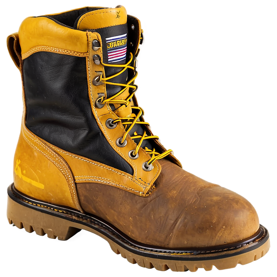 Men's Work Boot Png Olc12 PNG Image