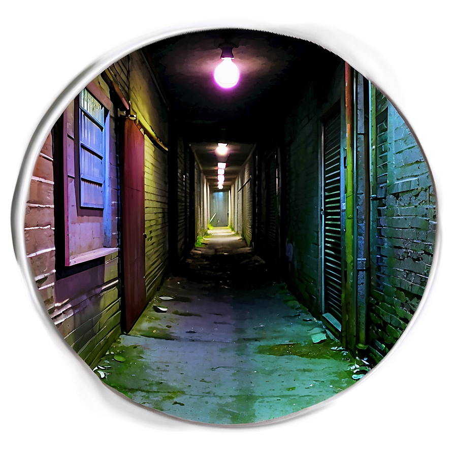 Menacing Dark Alley Png Fml PNG Image