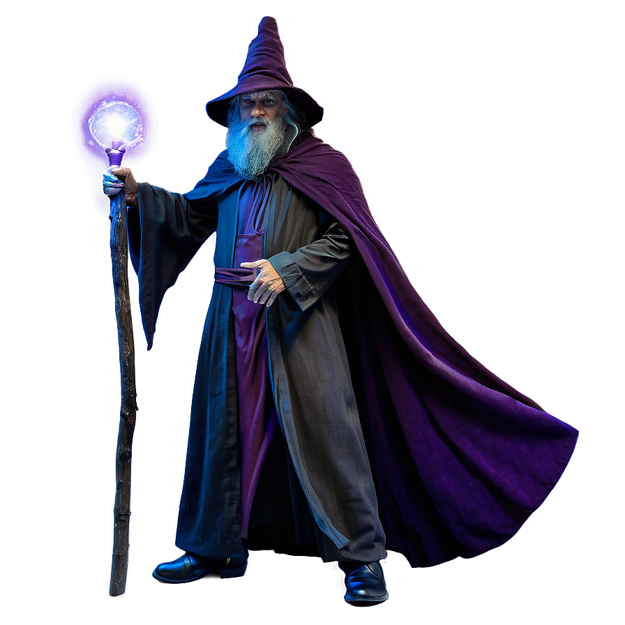 Menacing Dark Wizard Png Gxk12 PNG Image