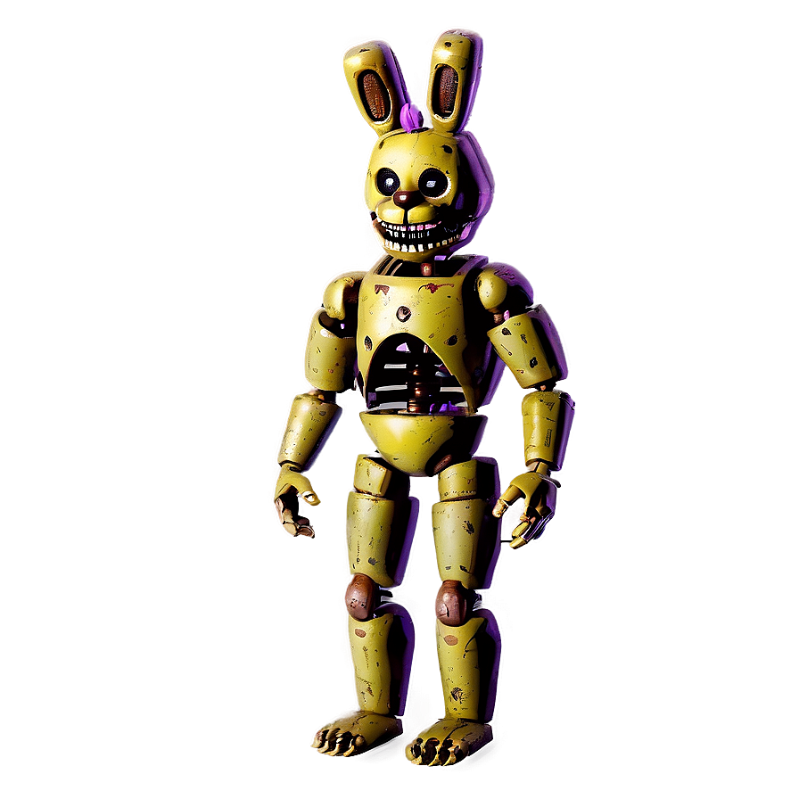 Menacing Springtrap Figure Png 10 PNG Image