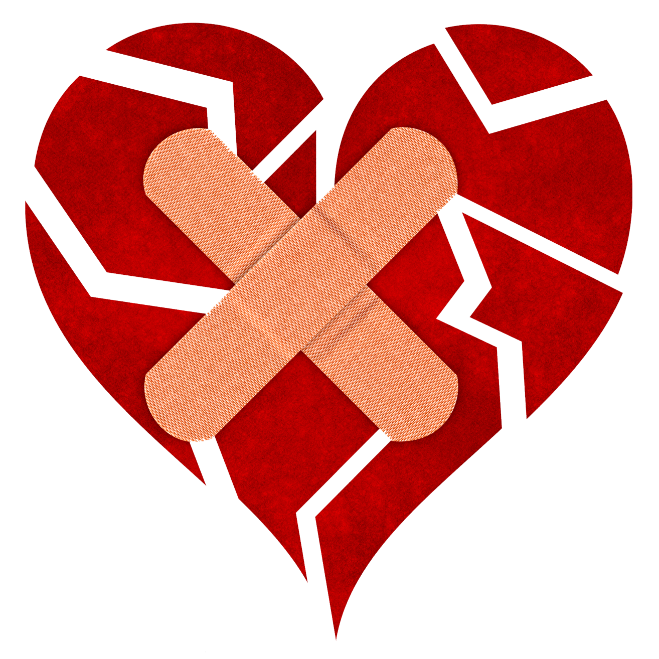 Mending Broken Heart Graphic PNG Image