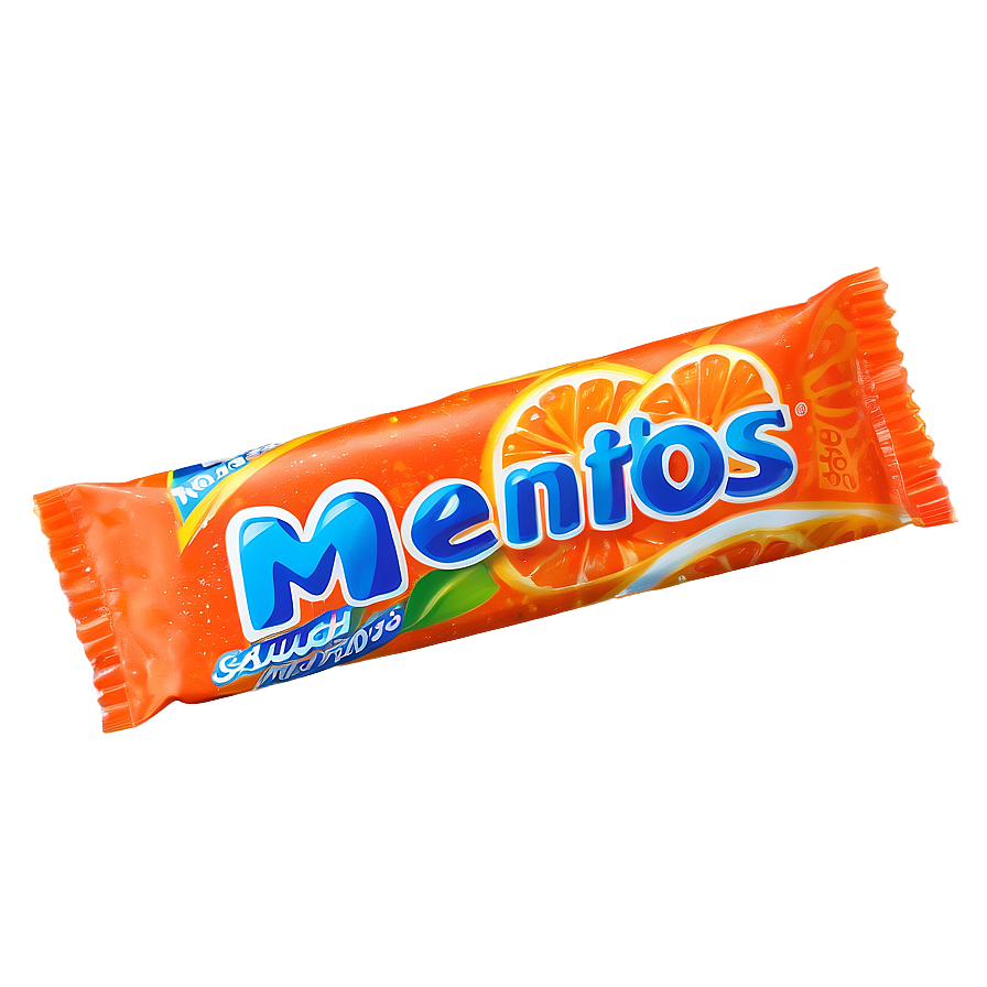 Mentos Orange Soda Chew Png Kxh PNG Image