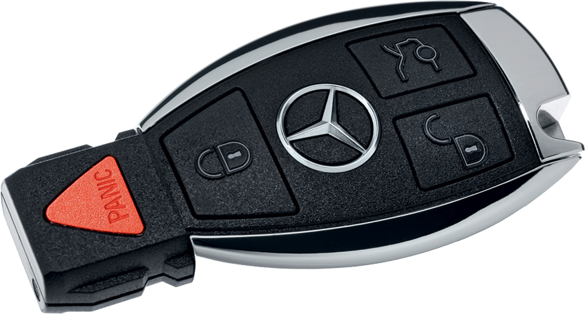 Mercedes Benz Car Key Fob PNG Image