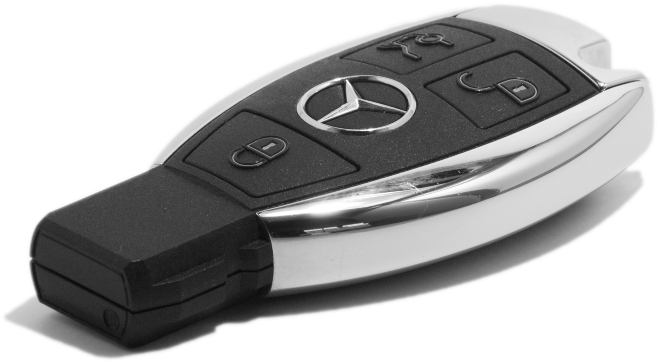 Mercedes Benz Car Key Fob PNG Image