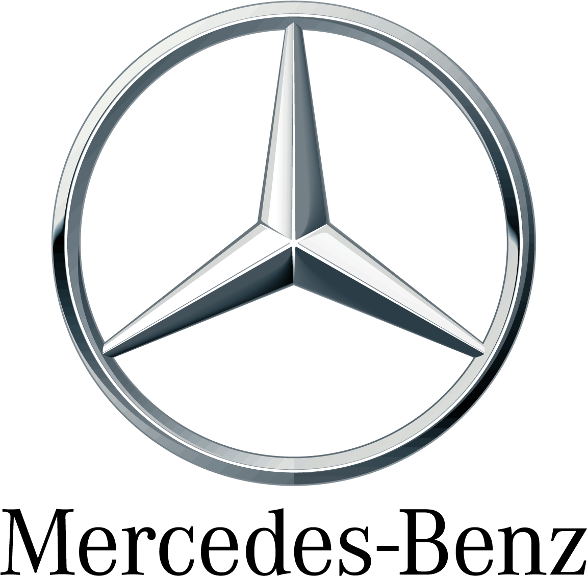 Mercedes Benz Logo3 D Rendering PNG Image