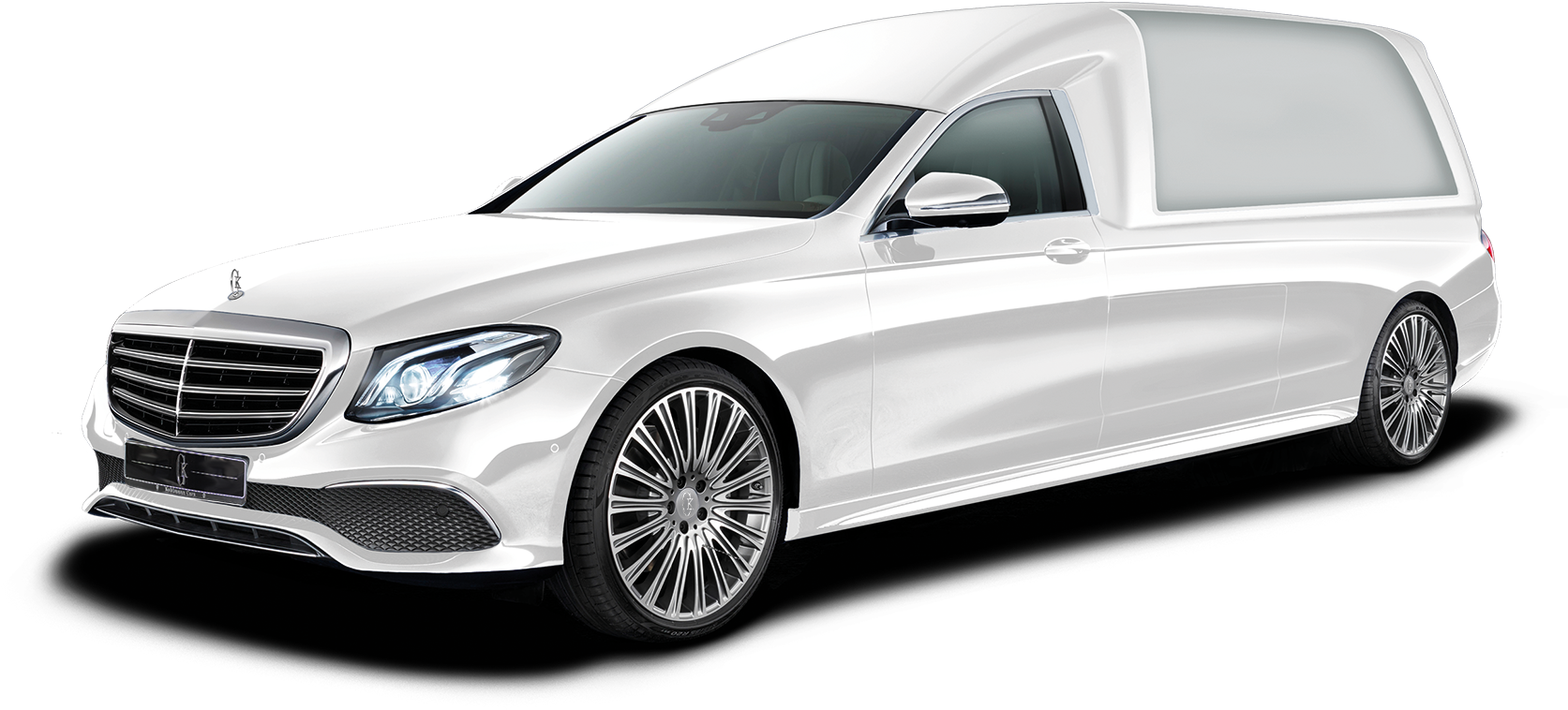 Mercedes Benz Luxury Hearse Vehicle PNG Image