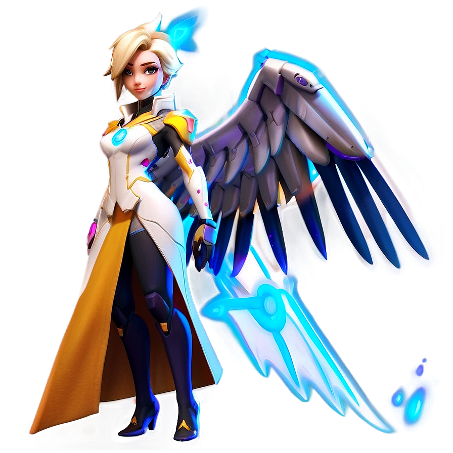 Mercy In Overwatch 2 Look Png Vdb89 PNG Image