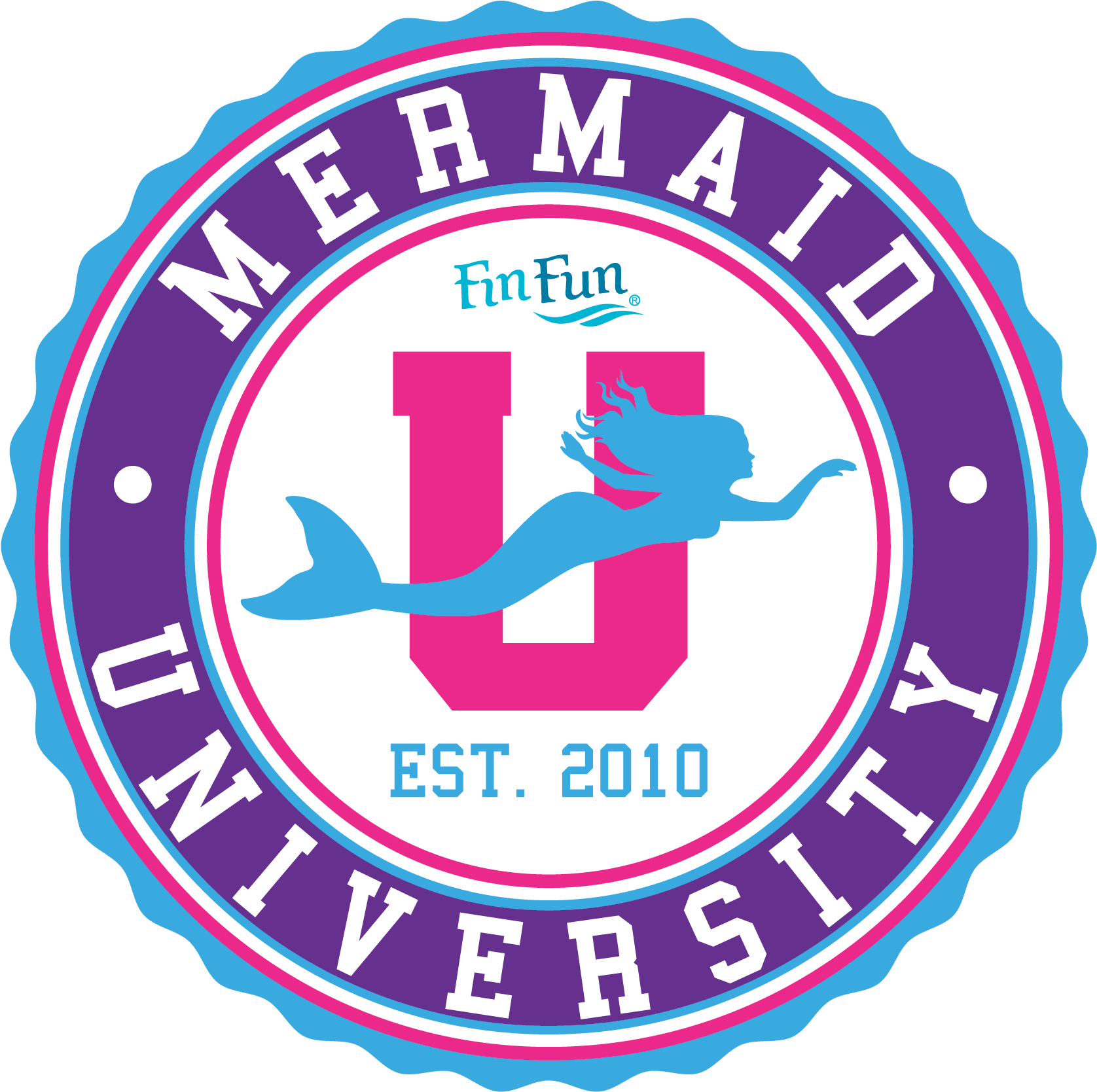 Mermaid_ University_ Est2010_ Logo PNG Image