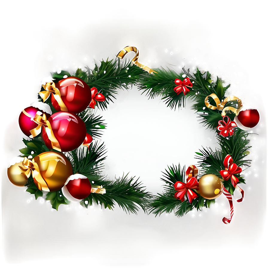 Merry Christmas Festive Background Png 7 PNG Image