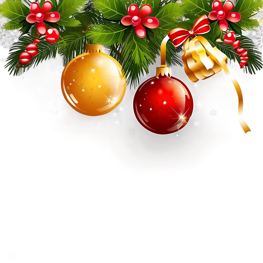 Merry Christmas Festive Background Png Oao93 PNG Image