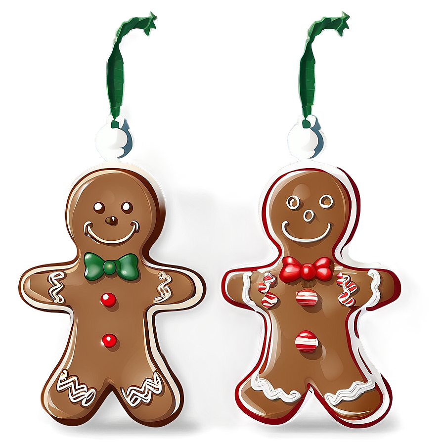 Merry Christmas Gingerbread Png Sfk91 PNG Image