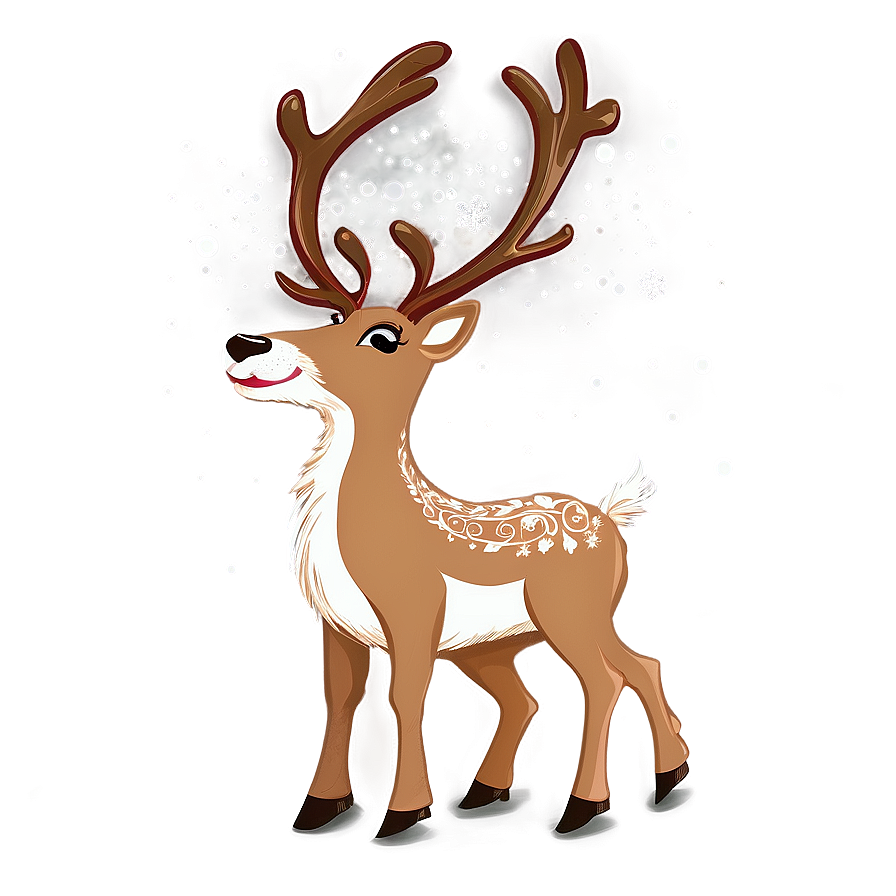 Merry Christmas Reindeer Png 27 PNG Image