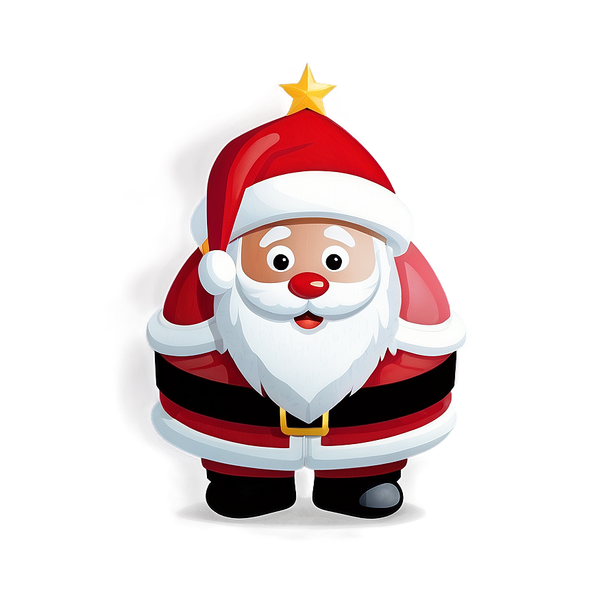 Merry Christmas Santa Png Bua74 PNG Image