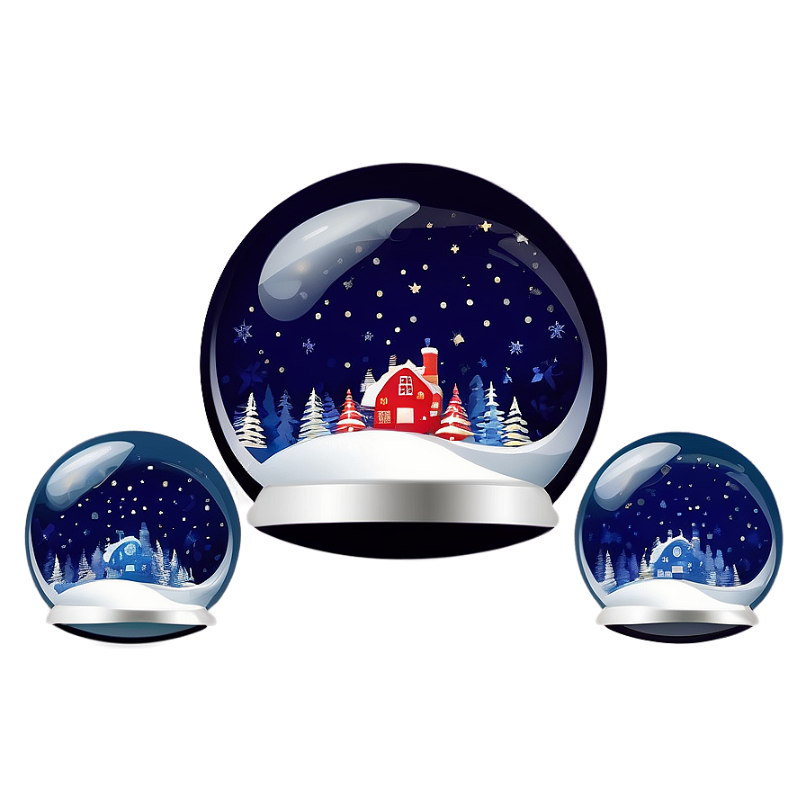 Merry Christmas Snowglobe Png 05032024 PNG Image