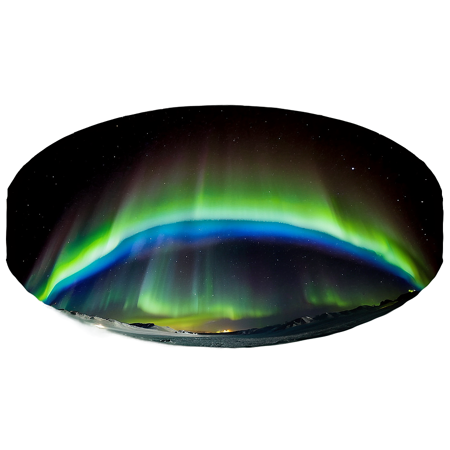 Mesmerizing Aurora Nighttime Png Xfr45 PNG Image