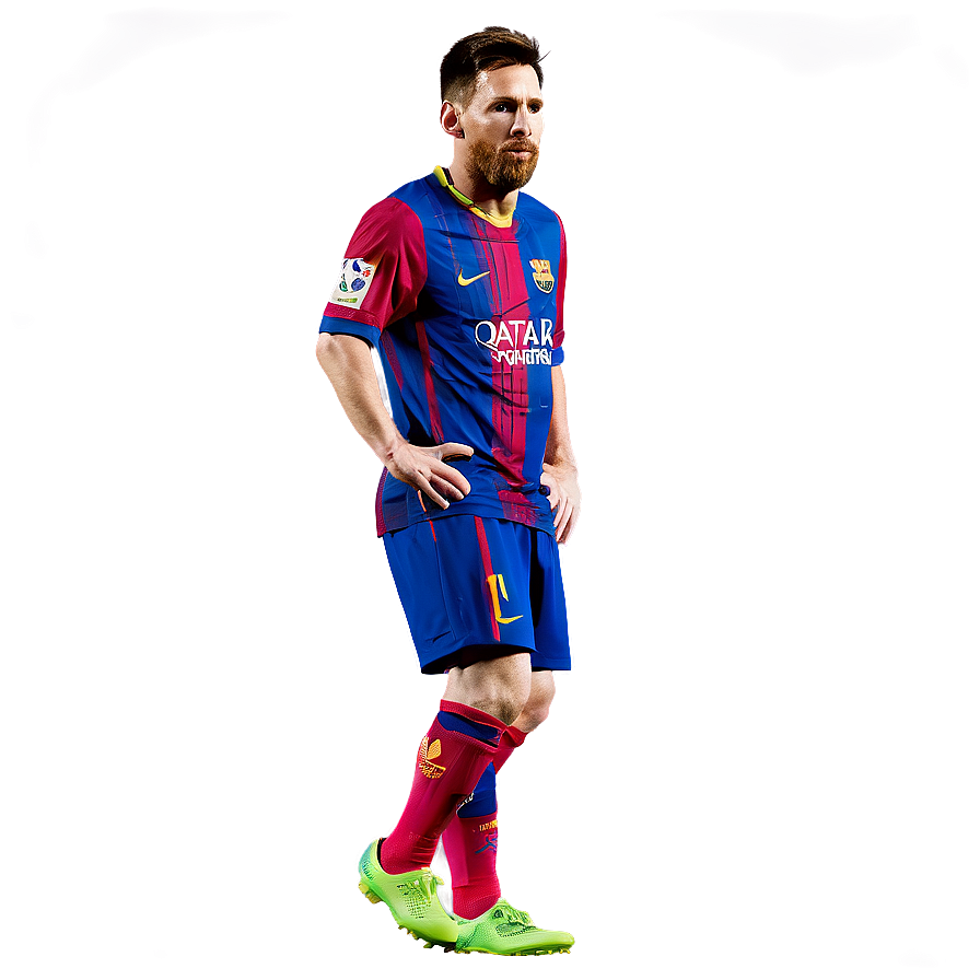 Messi B PNG Image