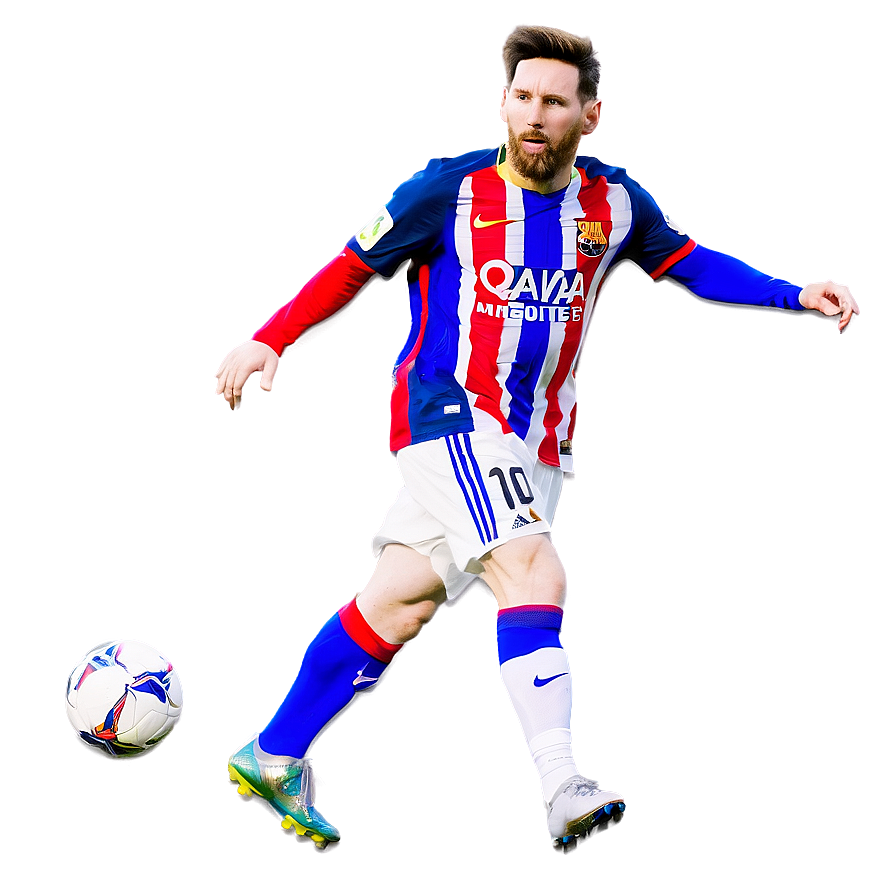 Messi Dynamic Play Png 06242024 PNG Image