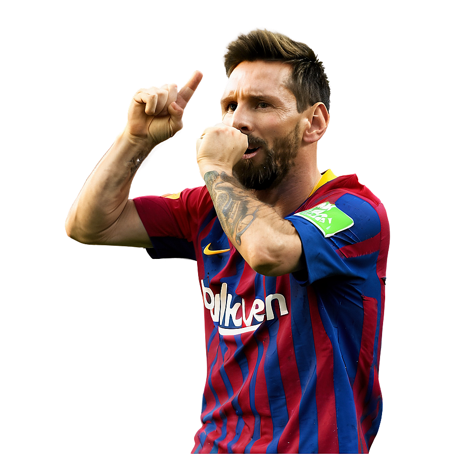 Messi Home Celebration Png 06242024 PNG Image