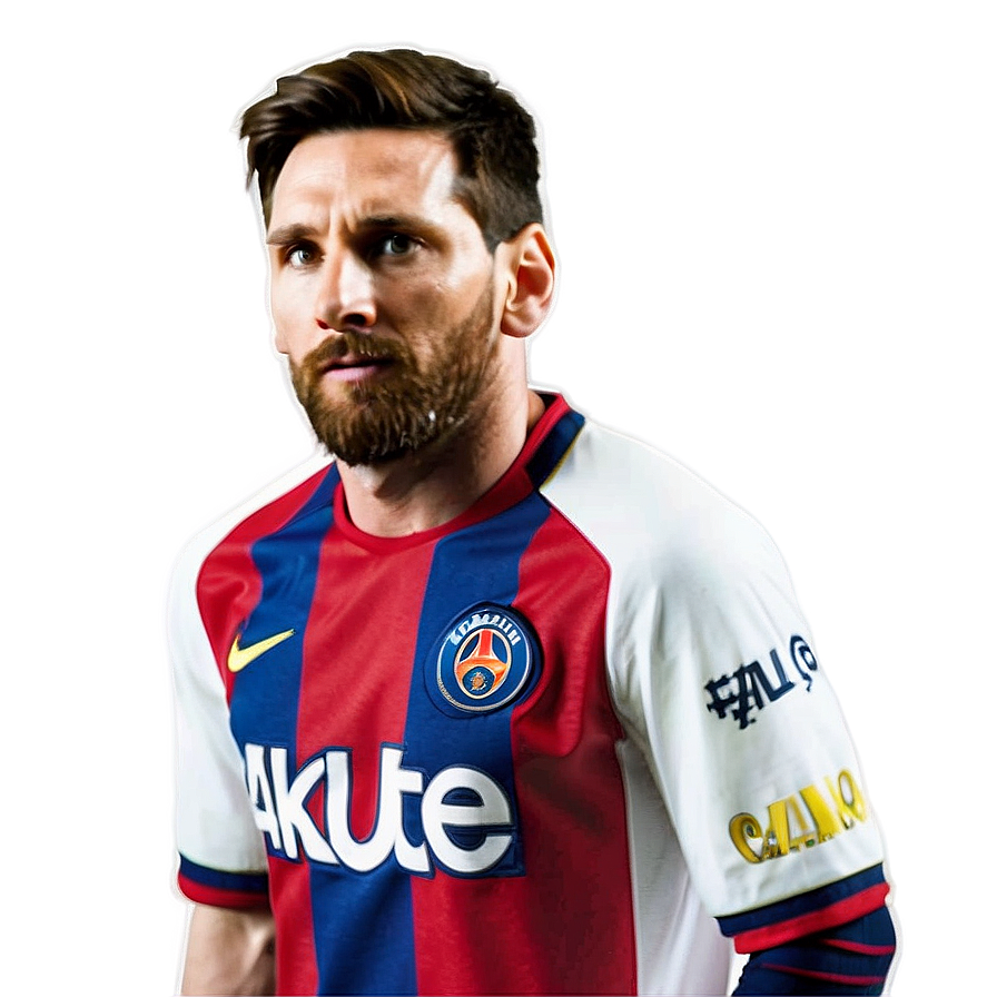 Messi Psg Kit Png 06242024 PNG Image