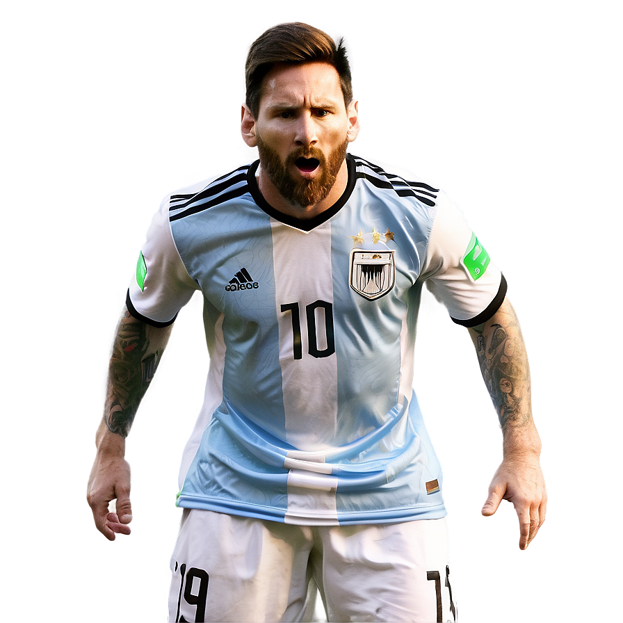 Messi World Cup Performance Png Rhn PNG Image