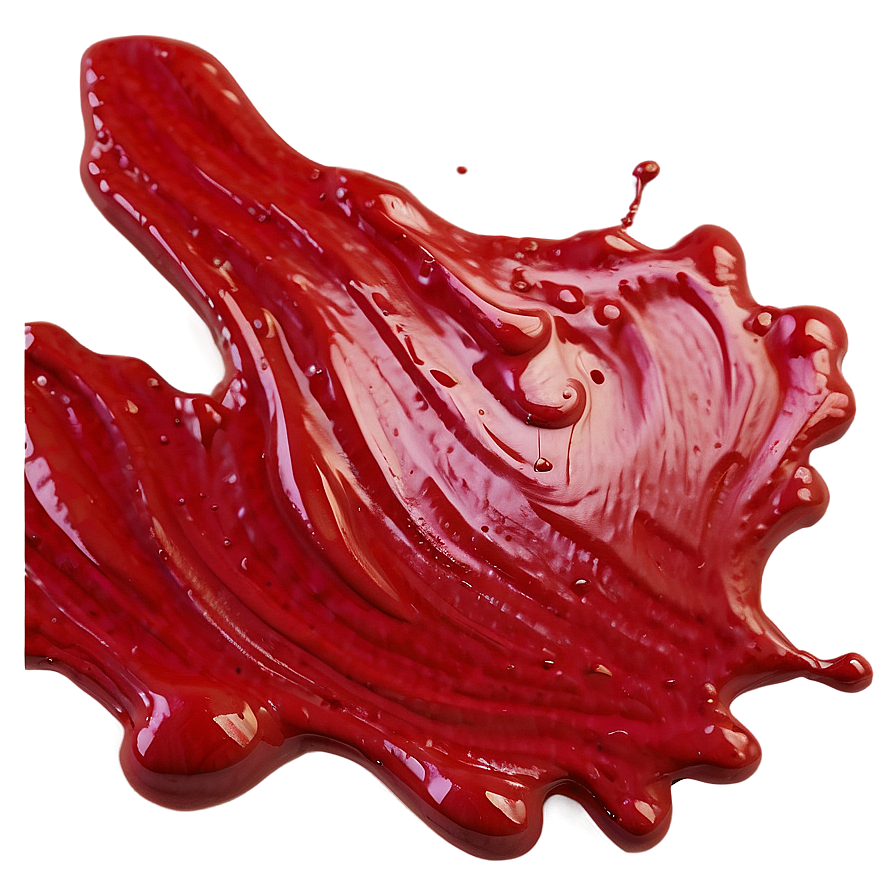 Messy Red Paint Mark Png 51 PNG Image