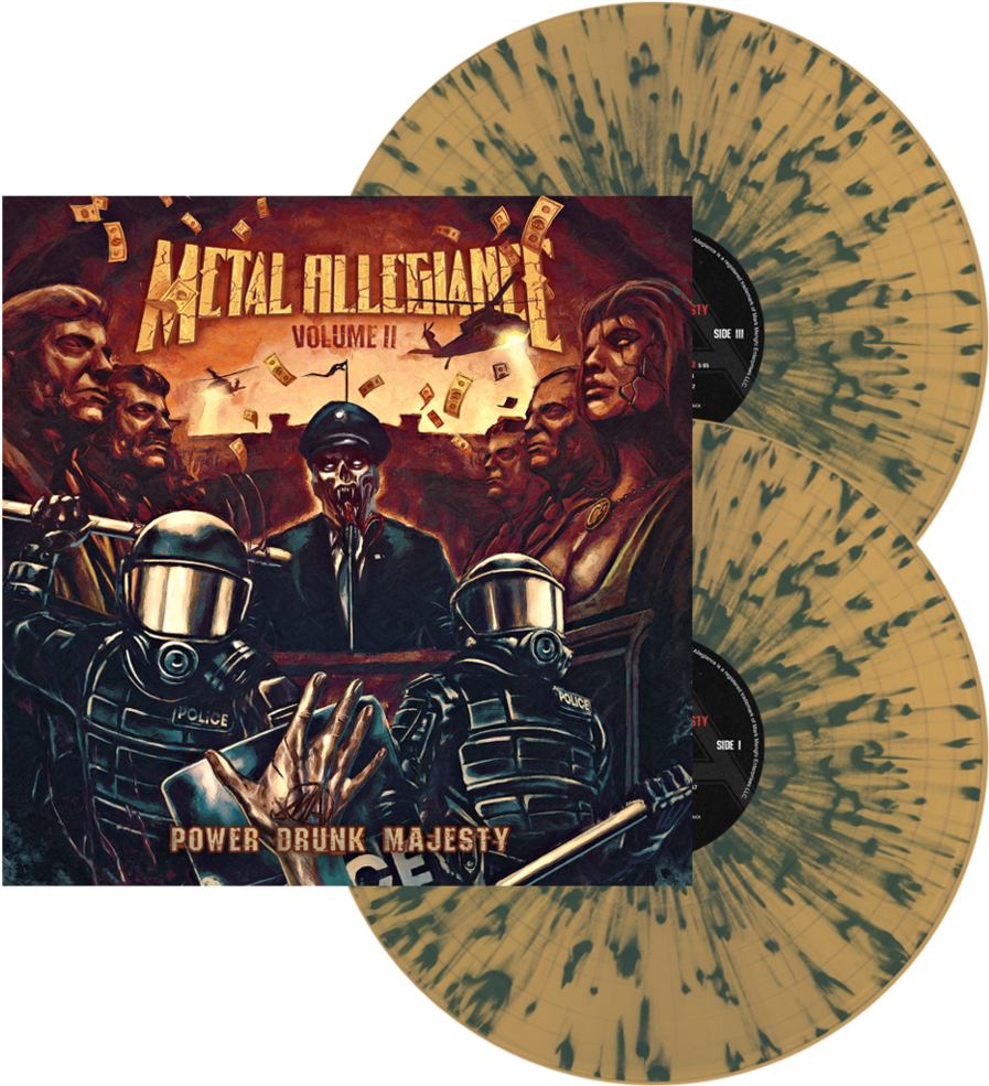 Metal_ Allegiance_ Volume_ I I_ Vinyl_ Artwork PNG Image