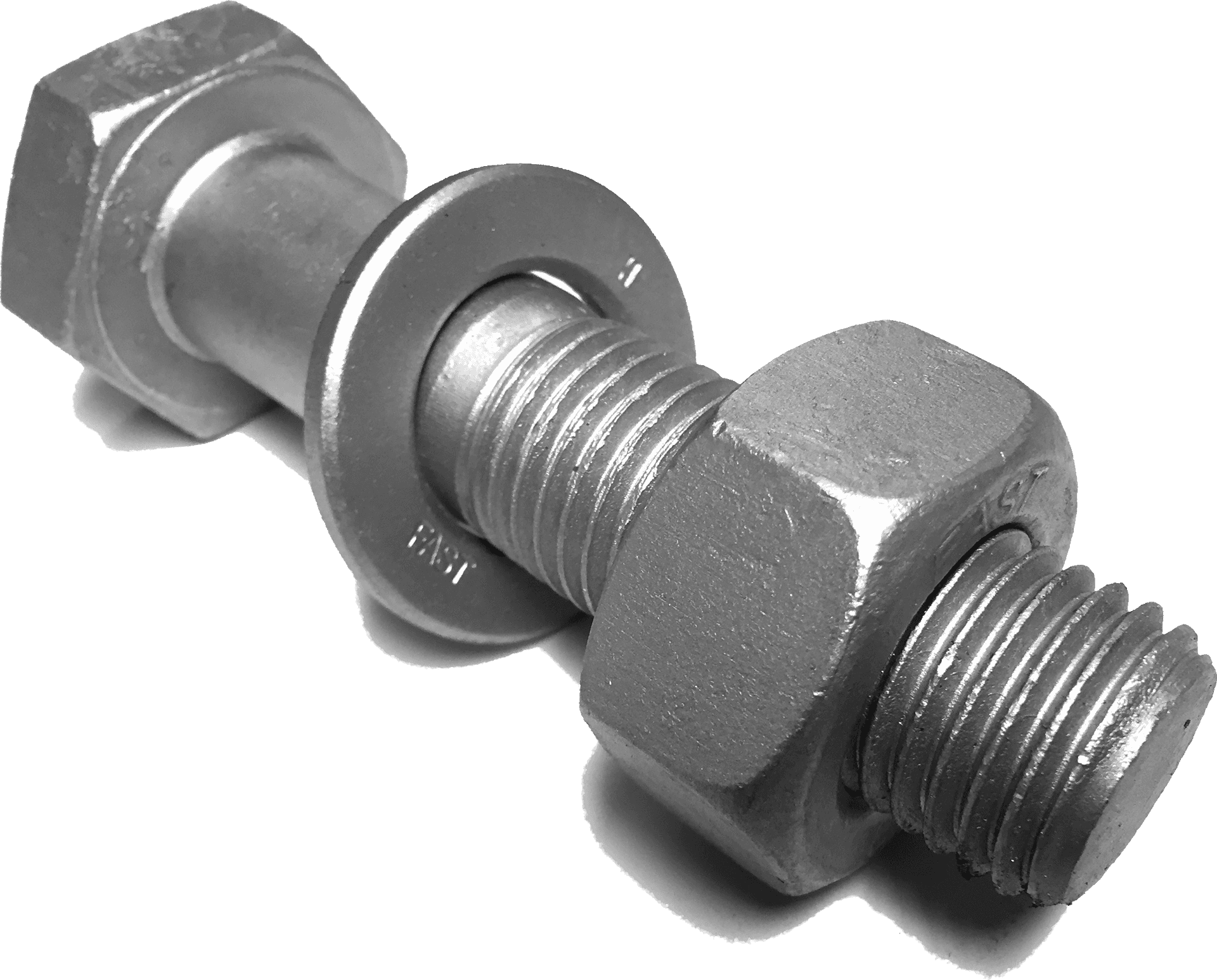 Metal Boltand Nut Plumbing Hardware PNG Image