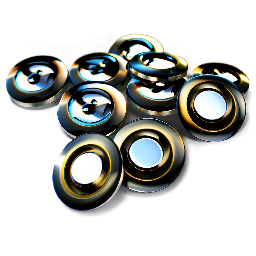 Metal Buttons Look Png Hiu23 PNG Image