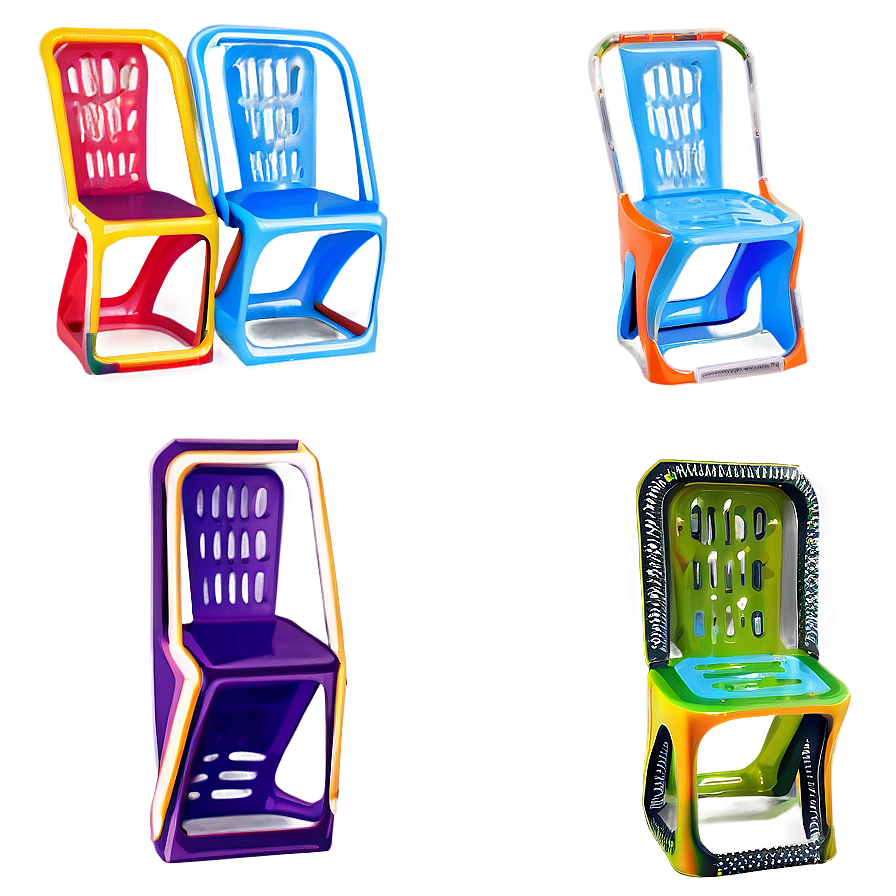 Metal Chairs Png Der PNG Image