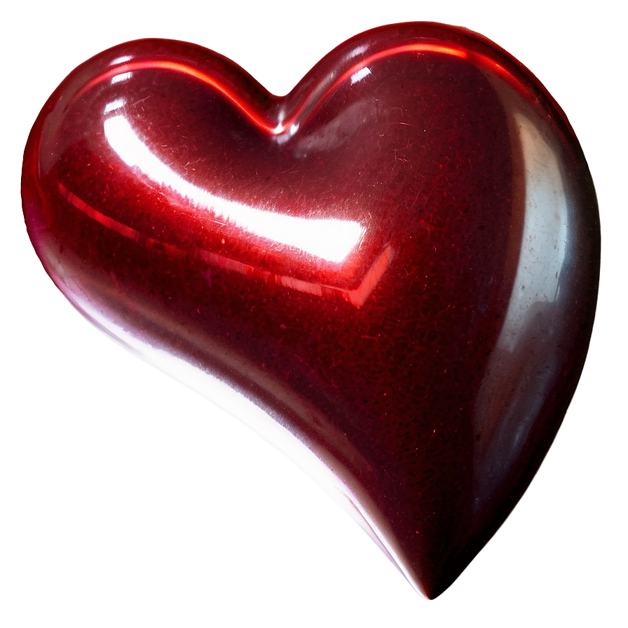 Metal Red Heart Png 05242024 PNG Image