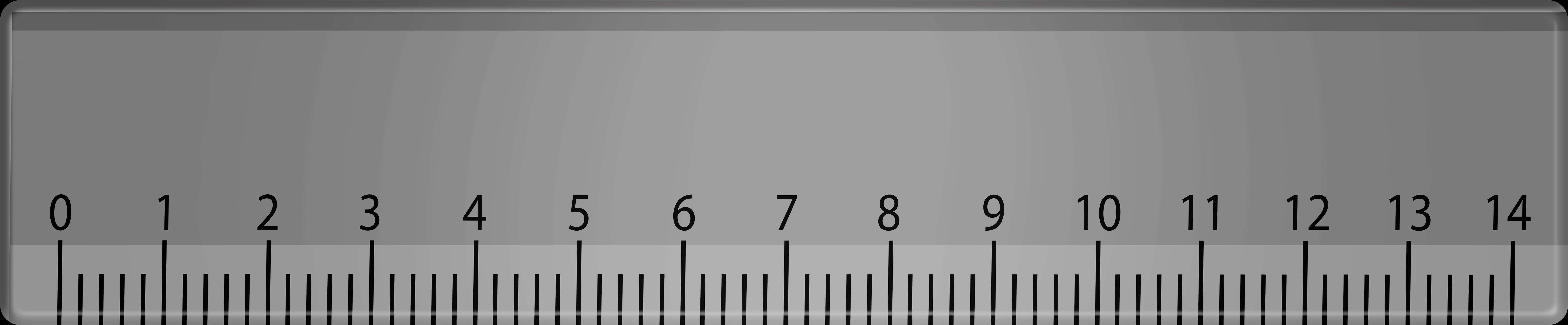 Metal Ruler Measurement Tool PNG Image