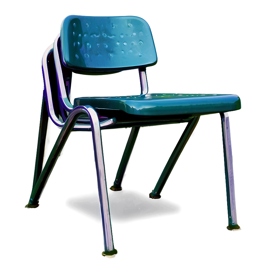 Metal School Chair Png Gtw85 PNG Image