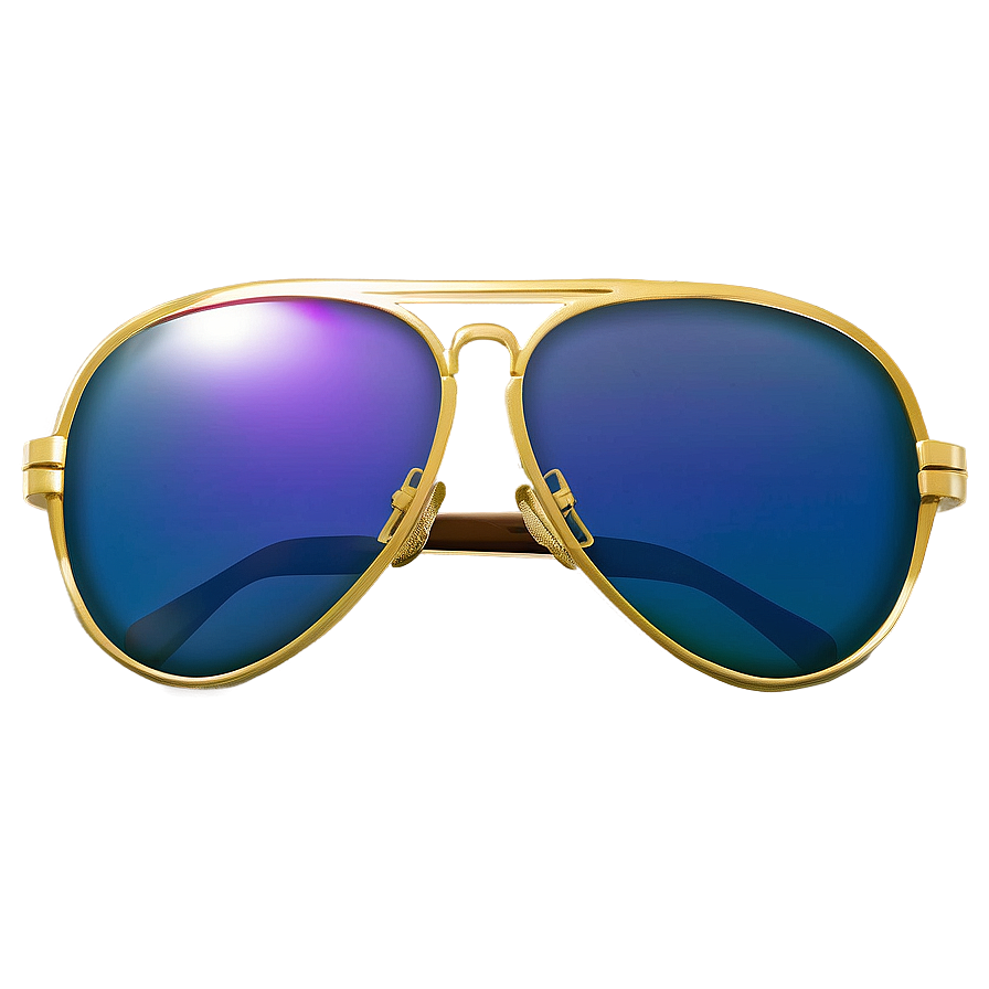 Metallic Aviators Frame Png 06212024 PNG Image