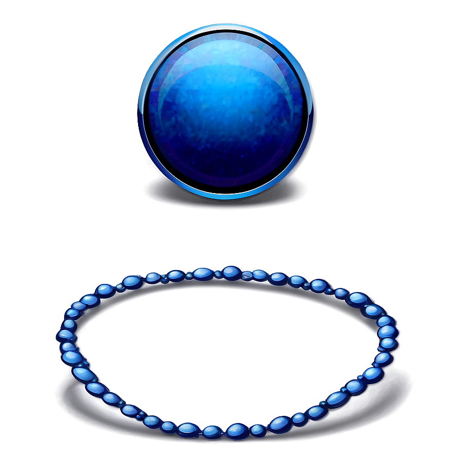 Metallic Blue Circle Png 32 PNG Image