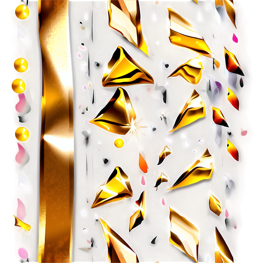 Metallic Confetti Png 04292024 PNG Image