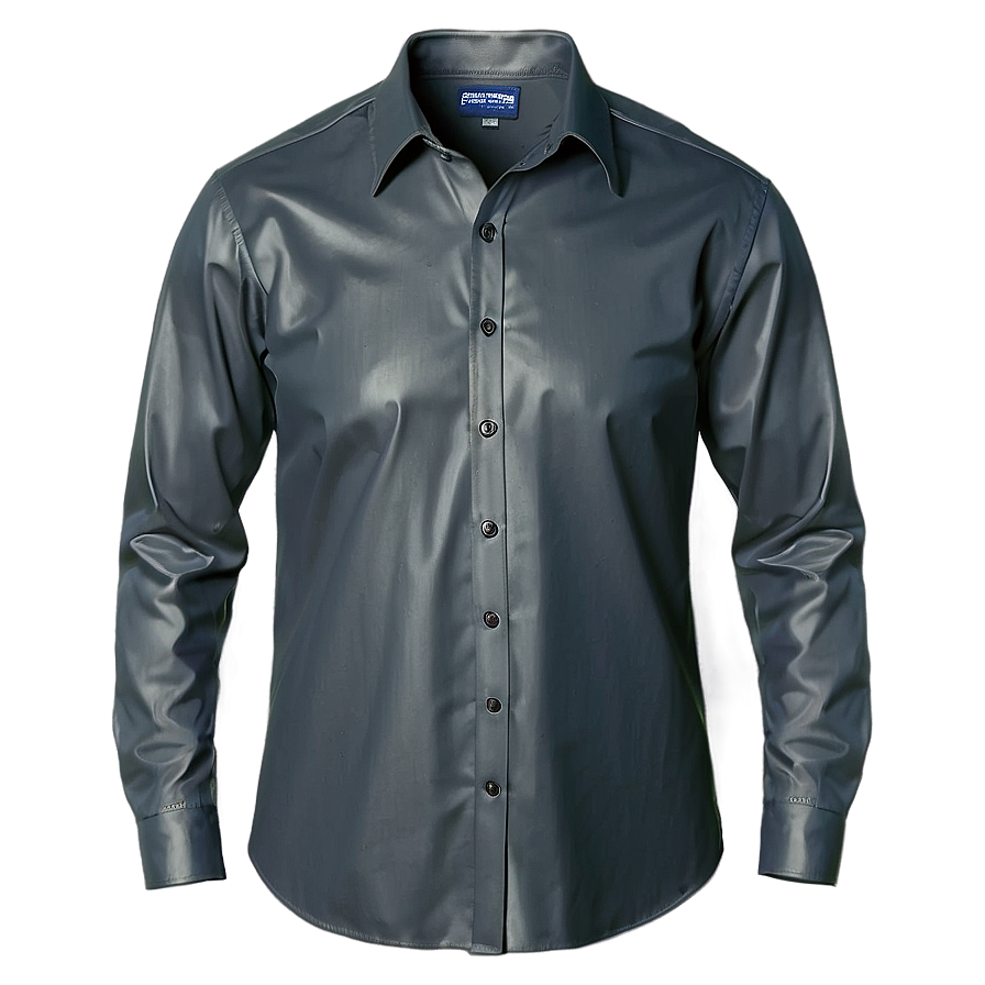 Metallic Grey Blank Shirt Png 06272024 PNG Image