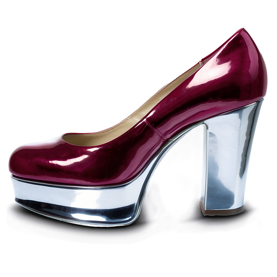 Metallic Heel Png 06262024 PNG Image