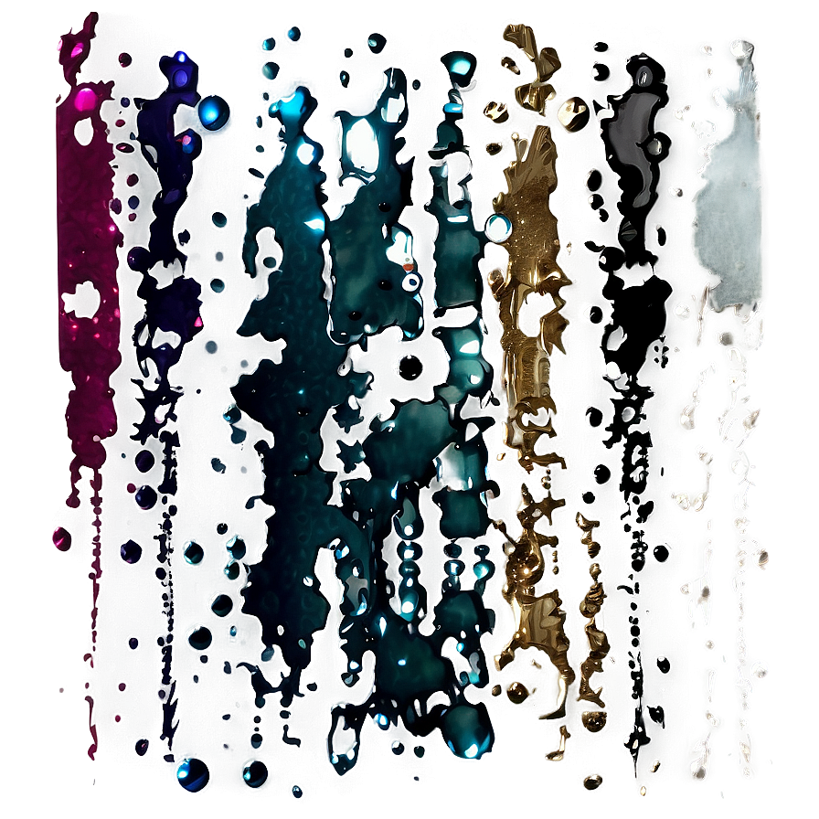 Metallic Splatter Shine Png 05042024 PNG Image