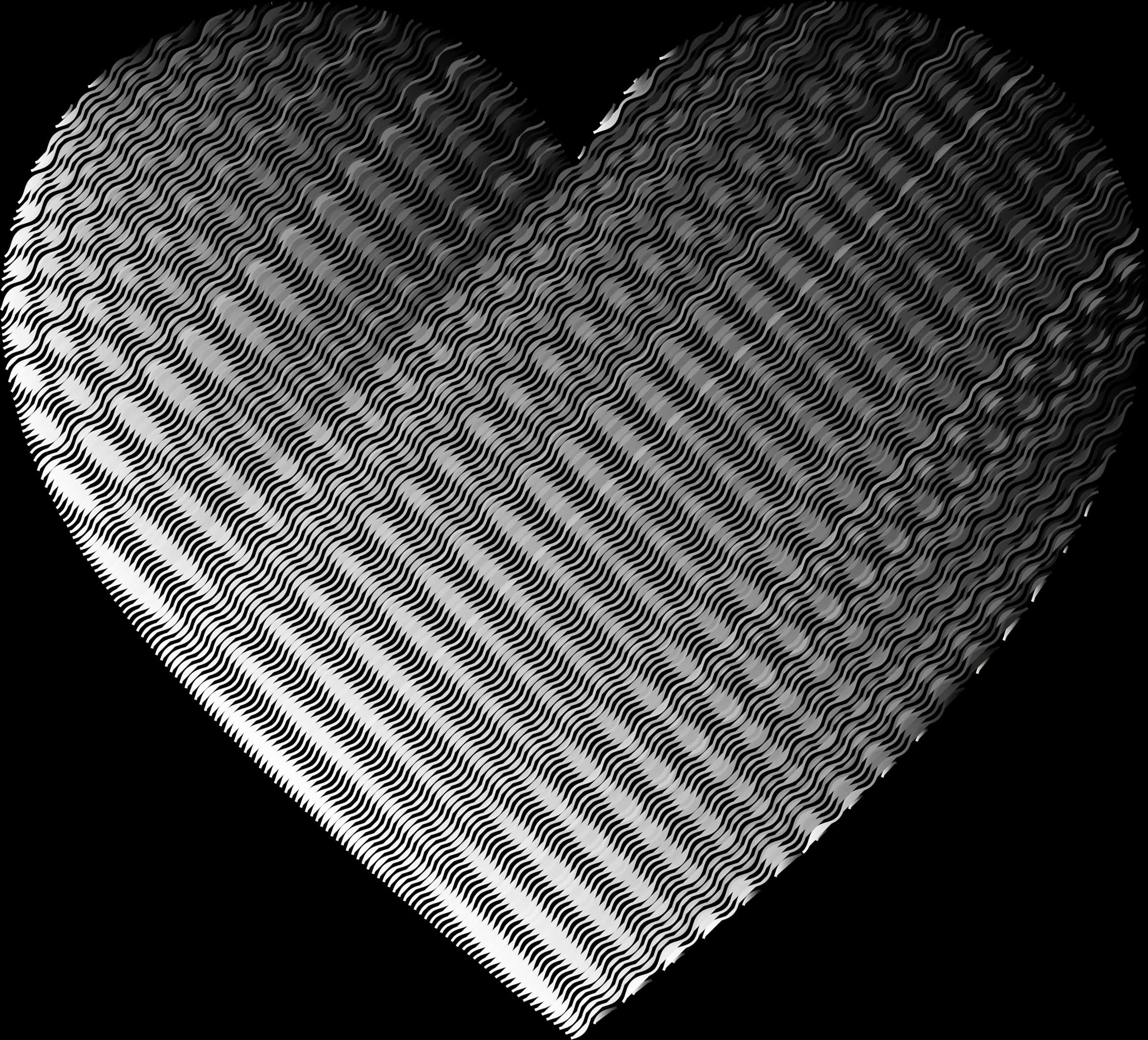 Metallic Texture Heart Transparent Background PNG Image